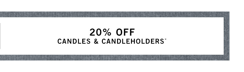Candles & Candleholders Sale