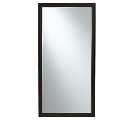 eliza floor mirror black pottery barn eliza floor mirror black pottery barn