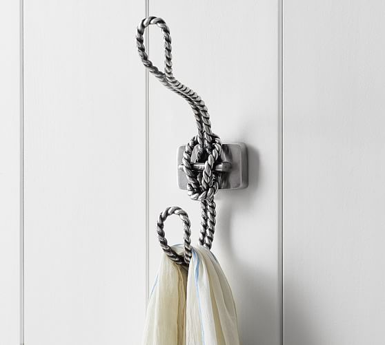 Nautical Rope Single Hook Pottery Barn