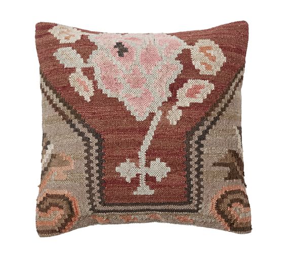 Dabney Kilim 18 x 18" Pillow Cover Pottery Barn
