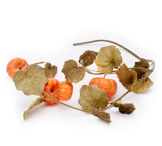 Faux Pumpkin Vine Branch Pottery Barn