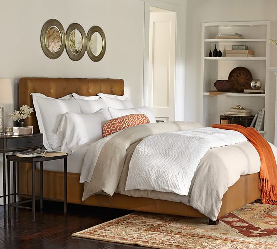 Linen Duvet Cover & Sham Pottery Barn