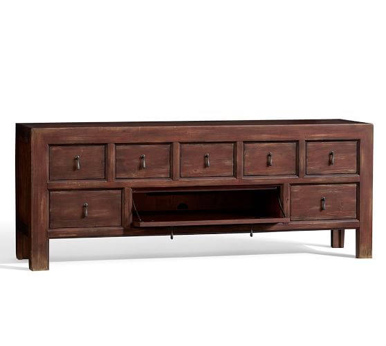 Lenwood Media Console Pottery Barn