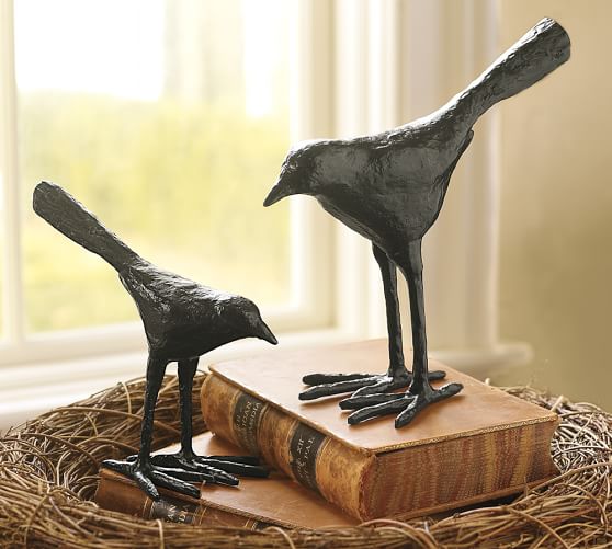 Sculptural Bronze Birds Pottery Barn