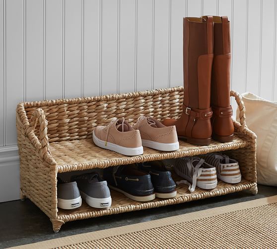 Seagrass Shoe Rack Pottery Barn