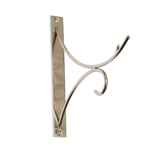 Wall-Mounted Lantern Scroll Hook Pottery Barn