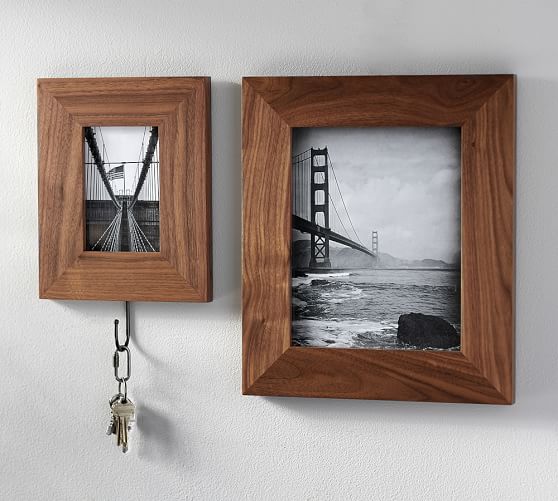 Walnut Wood Gallery Frames Pottery Barn