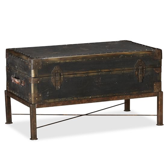 Ludlow Trunk Coffee Table Pottery Barn