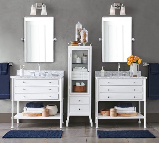 Vintage Pivot Mirror Pottery Barn