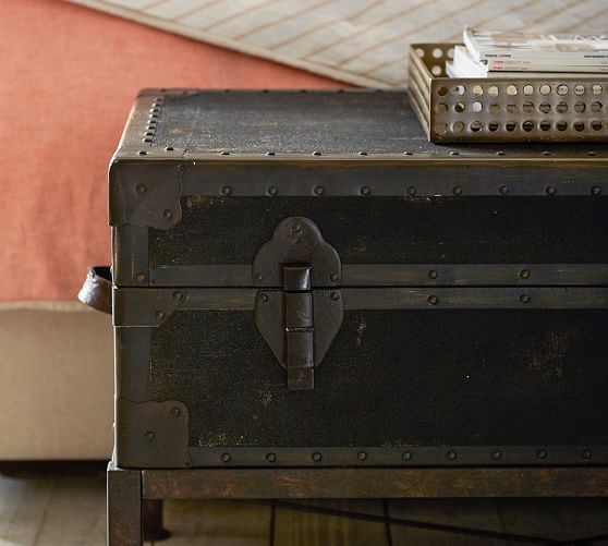 Ludlow Trunk Coffee Table Pottery Barn