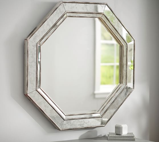 octagon wall mirror c