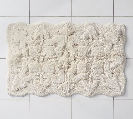 Gia Organic Bath Mat Pottery Barn