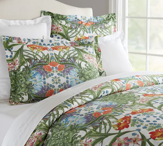 Paradise Duvet Cover And Sham Pottery Barn 6784