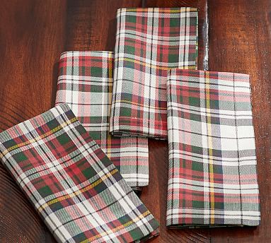 Pottery Barn Denver Plaid Stocking - Large outdoor planters and ceramic