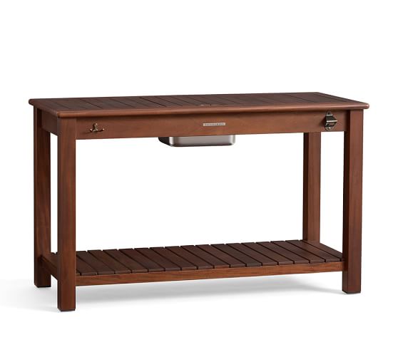 Chatham Ultimate Bar Console Table Pottery Barn