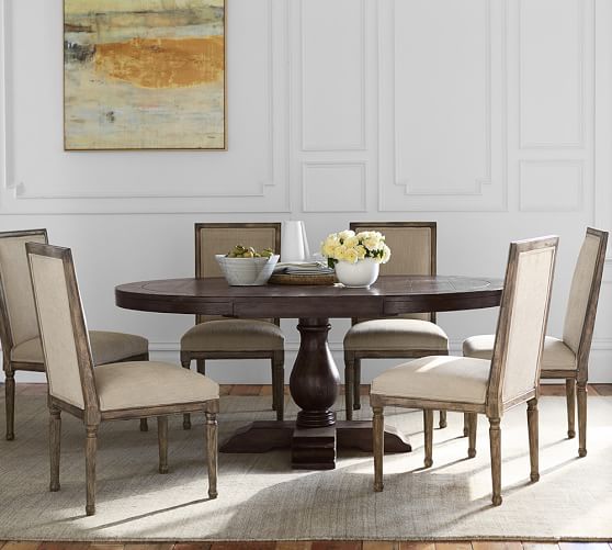 Lorraine Pedestal Table Pottery Barn