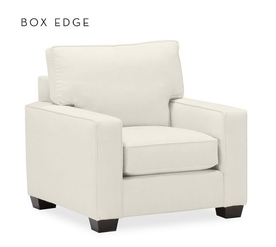 PB Comfort Square Arm Upholstered Armchair | Pottery Barn