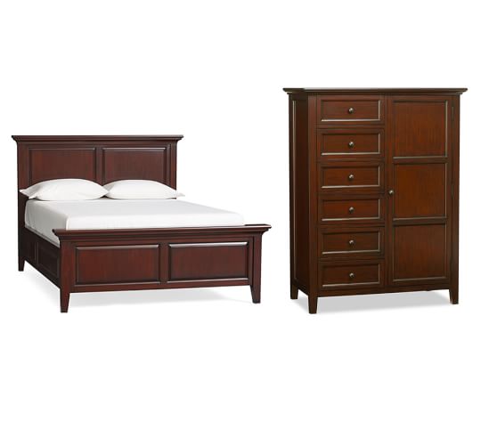 Hudson Storage Bed & Chifforobe Set Pottery Barn