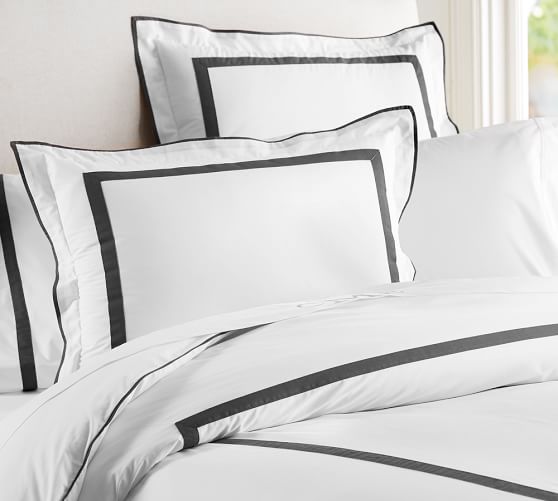 400ThreadCount Duvet Cover & Sham Pottery Barn