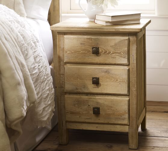 Mason Bedside Table Pottery Barn