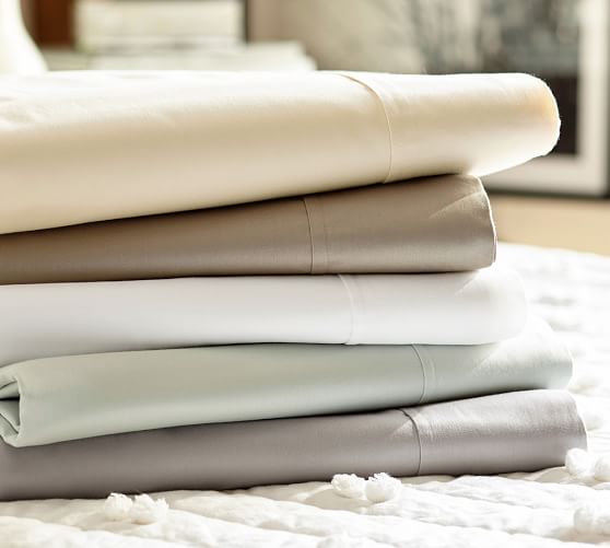 PB Essential 300ThreadCount Sheet Set Pottery Barn