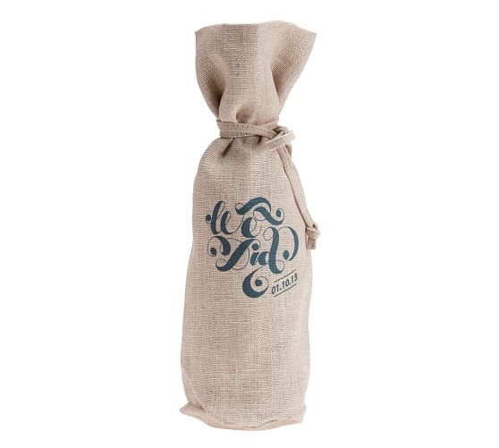 Sentiment Wine Bag Pottery Barn