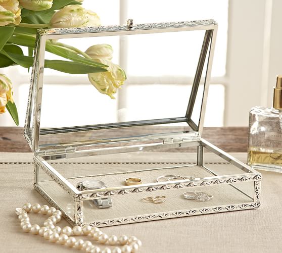 Antique Silver Jewelry Boxes Pottery Barn