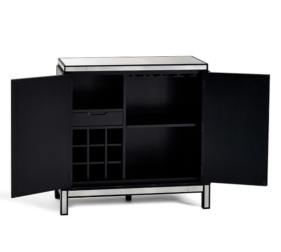 Marnie Mirrored Bar Pottery Barn