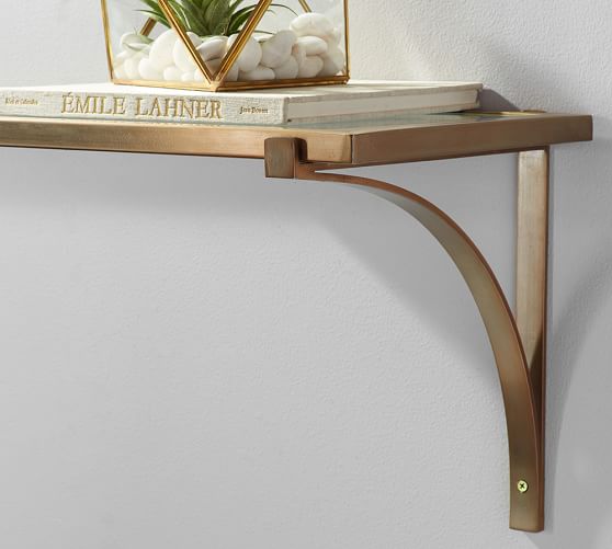 Brass Shelf Pottery Barn