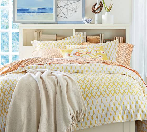 Lonny Storage Headboard Pottery Barn