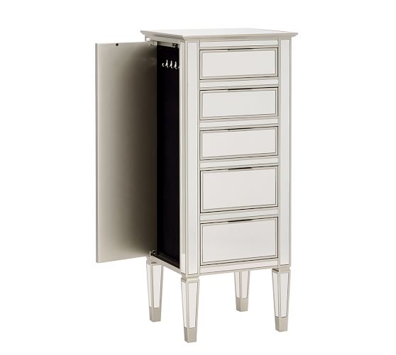 Park Mirrored Jewelry Tower Pottery Barn