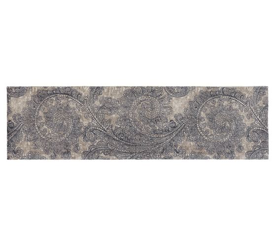 Ravati Paisley Printed Rug Blue Pottery Barn