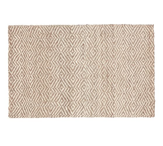 Clark Two Tone Soft Jute Rug Pottery Barn