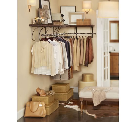New York Closet Shelves Pottery Barn