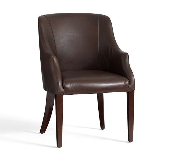 Laurel Leather Desk Chair Pottery Barn