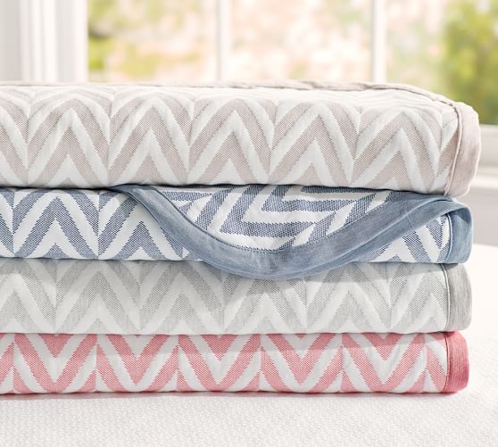 Chevron Blanket Pottery Barn