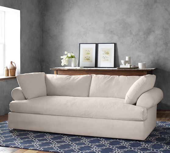 PB Air Upholstered Daybed Pottery Barn