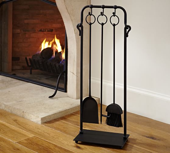 Laramer Fireplace Tool Set Pottery Barn