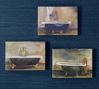 Bath Tub Wall Art | Pottery Barn