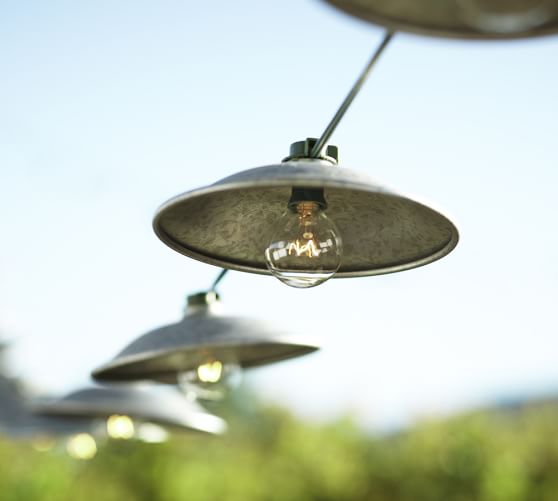 Cafe String Lights Pottery Barn