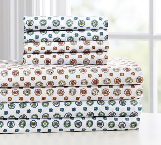 Hayes Organic Sheet Set Pottery Barn