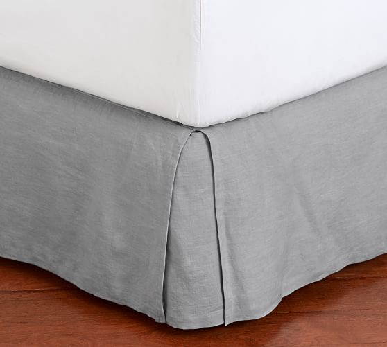 Linen Bed Skirt Pottery Barn