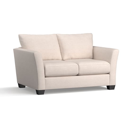 PB Comfort Fin Upholstered Sofa Collection Pottery Barn