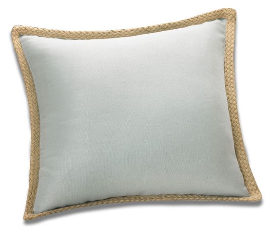 Jute Braid Pillow Cover Pottery Barn