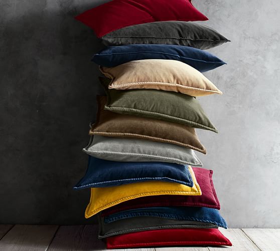 Velvet Pillow Covers 14 Detailed View Detailed View Burgundy