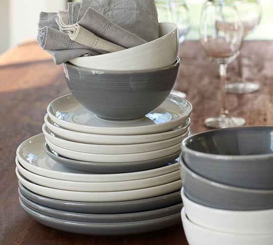 Joshua Dinnerware Ivory White Pottery Barn