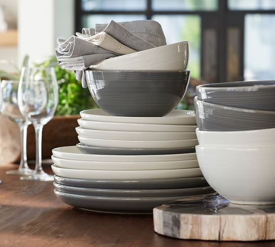 Joshua Dinnerware Ivory White Pottery Barn