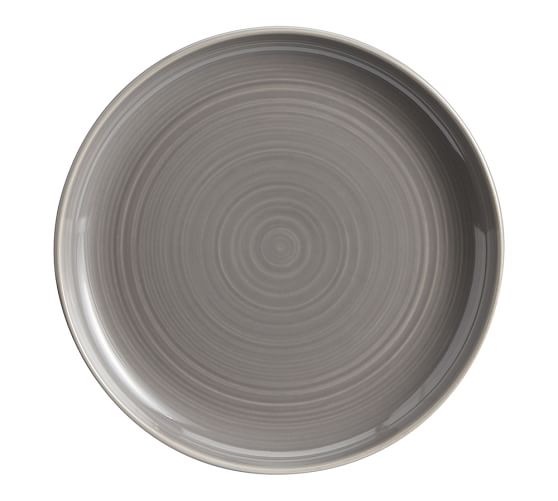 Joshua Dinner Plate, Set Of 4 Gray Pottery Barn