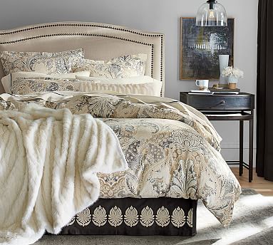 designer love paisley duvet
