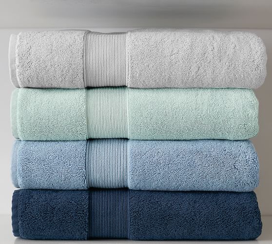 PB Classic 820Gram Weight Bath Towels Pottery Barn